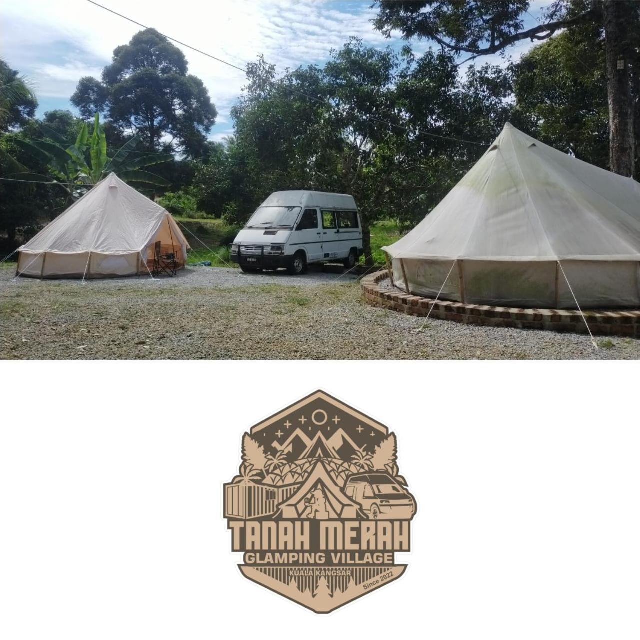 Tanah Merah Glamping Village Kuala Kangsar Exterior photo